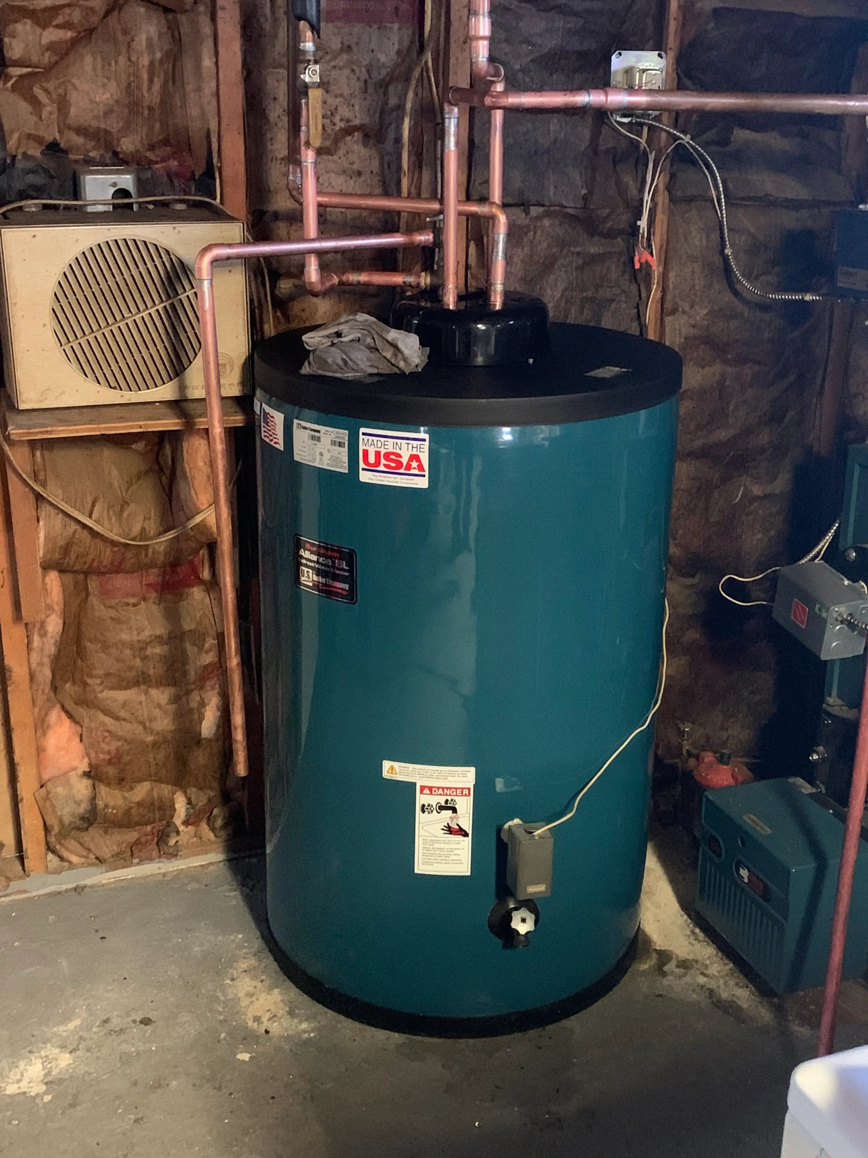 Residential HVAC equipment and service work by Pristine Air Heating and Cooling