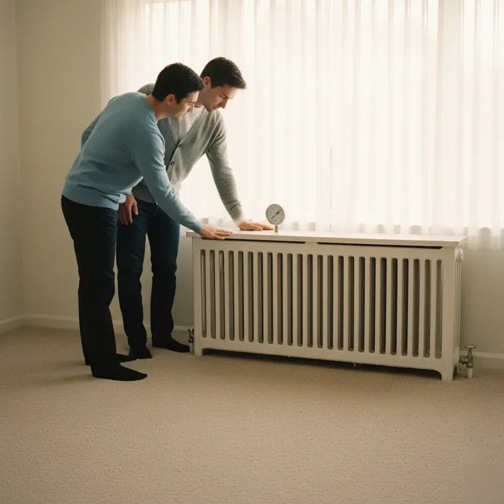 Warm baseboard heat after boiler air bleed service